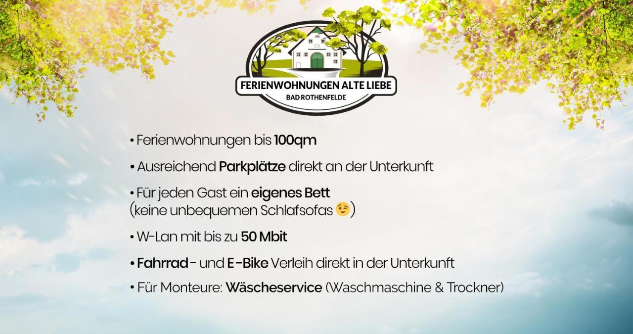 Große Bis 100qm Mit Grillhütte&garten&e-bike-verleih Apartment Bad Rothenfelde