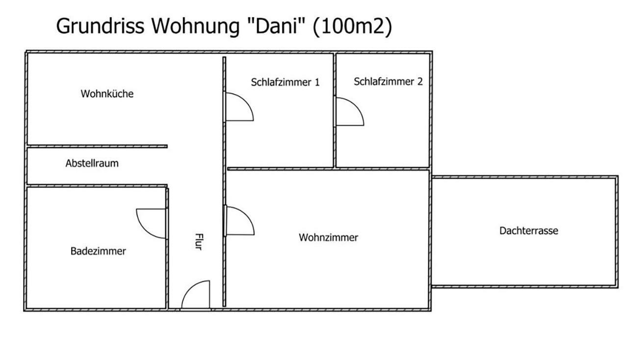 Apartment Große Bis 100qm Mit Grillhütte&garten&e-bike-verleih